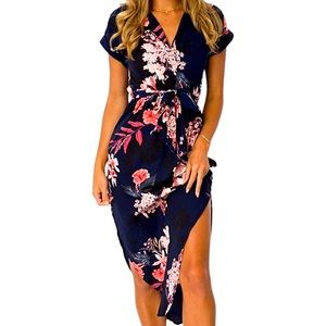 Summer V Neck Dress